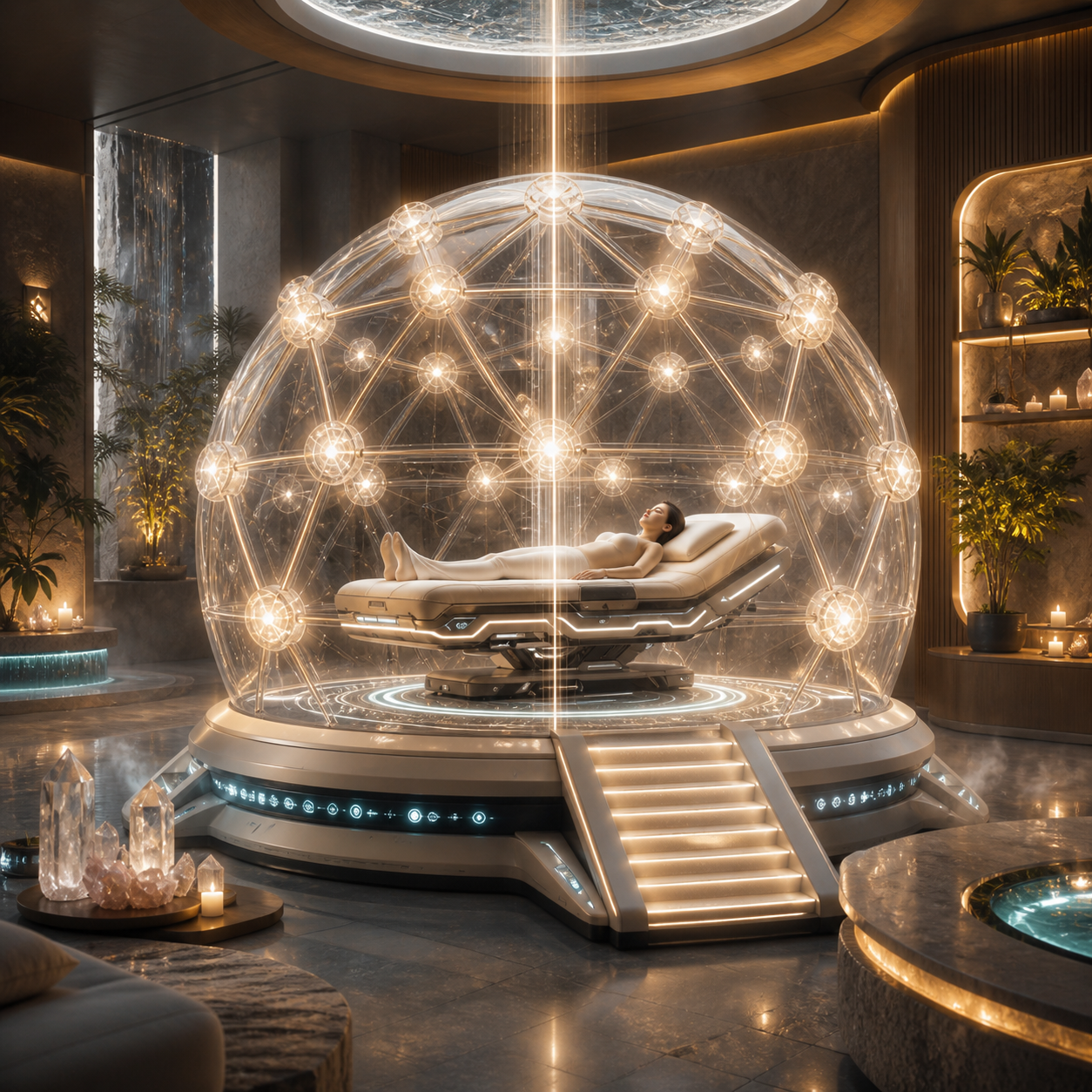 MetaCore AI Crystal Dome control interface