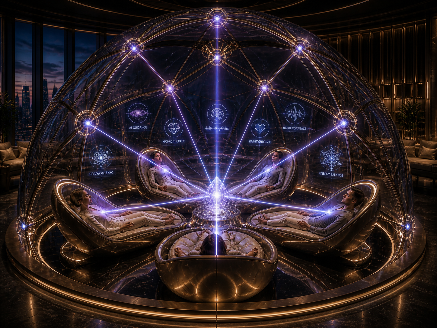 MetaCore Astral Dome technologijos ir AI session engine valdymo sąsaja
