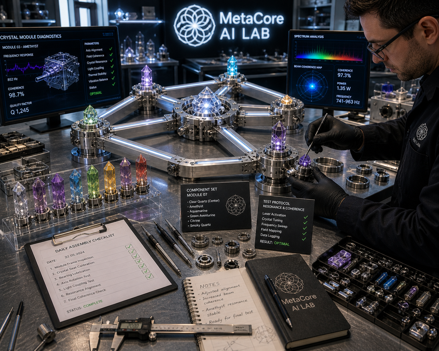 MetaCore BIO Lab resonance chamber concept